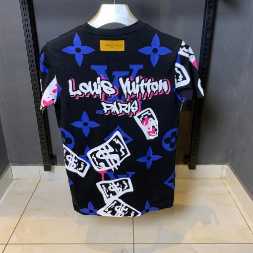 Louis V Graphic Print T Shirt Imported Premium - Image 2