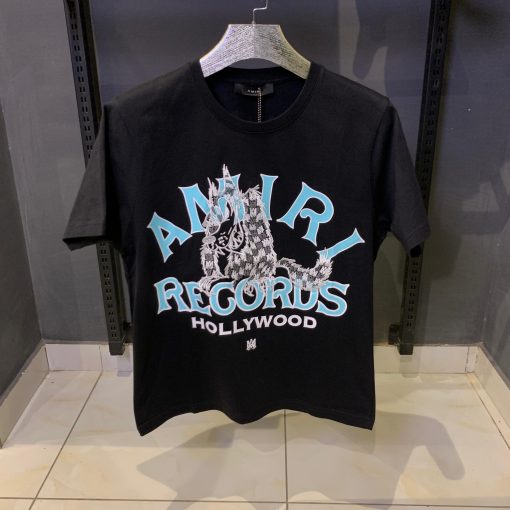 AR Records Wolf Black T Shirt