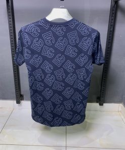 Alternative view of DG T shirt featuring an all over DG logo print