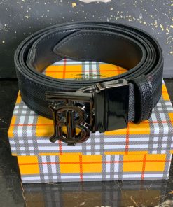 Alternative view of BR Reversible Leather Belt Monogram Buckle