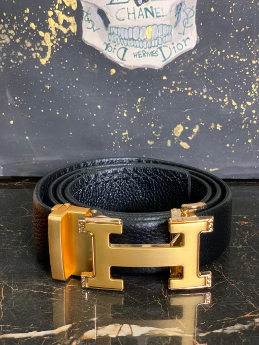Gold H Buckle Belt - Image 2