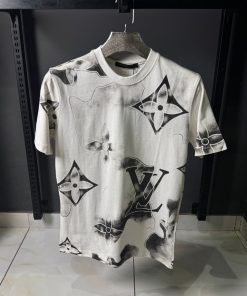 Alternative view of Louis V White Watercolor T Shirt