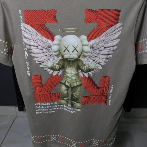 OFFW X KAWS Angel Light Grey - Image 3
