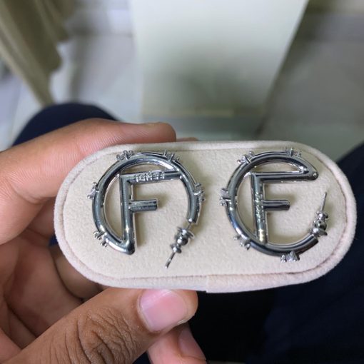 FF Hoop Earrings - Image 2