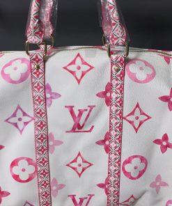 Alternative view of Louis V Pink Monogram Travel Bag
