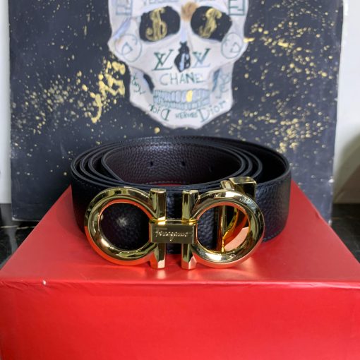 SF Gancini Leather Belt