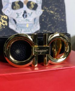 Alternative view of SF Gancini Leather Belt