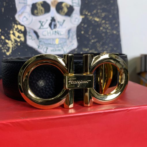 SF Gancini Leather Belt - Image 2