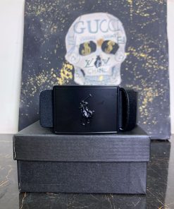 Polo Pony Plaque Belt