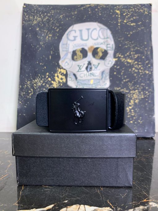 Polo Pony Plaque Belt