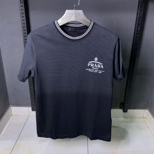 PD cotton knitted summer Tee black
