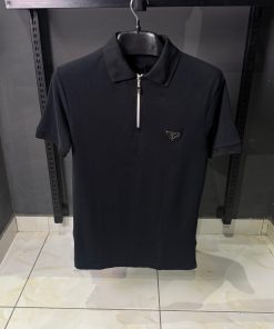 PD Triangle Logo Cotton Polo
