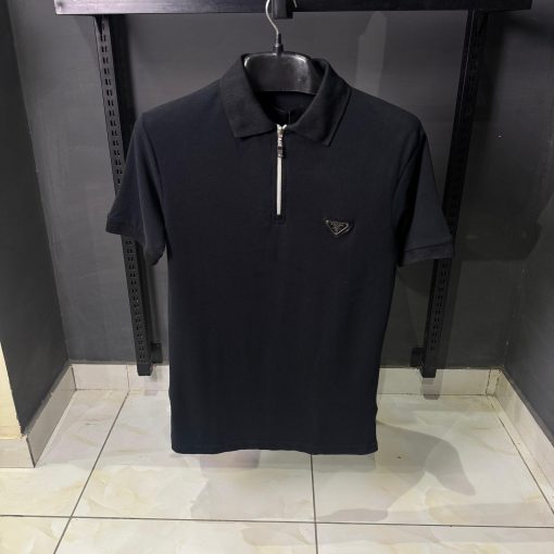 PD Triangle Logo Cotton Polo