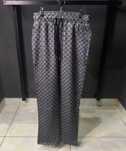 GC Monogram Jacquard Track Pants Grey