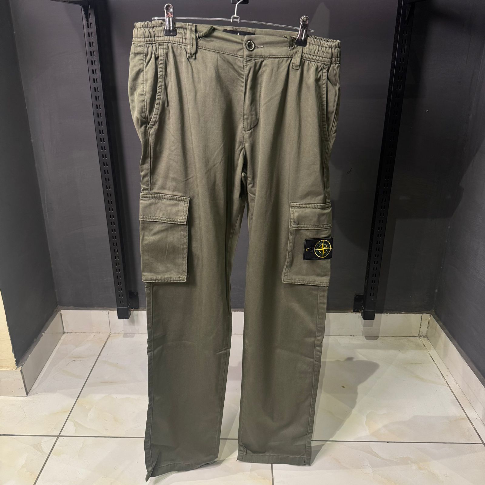 Stone Island Cargo Pants Green