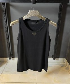 PD Black Tank Top with Triangle Logo