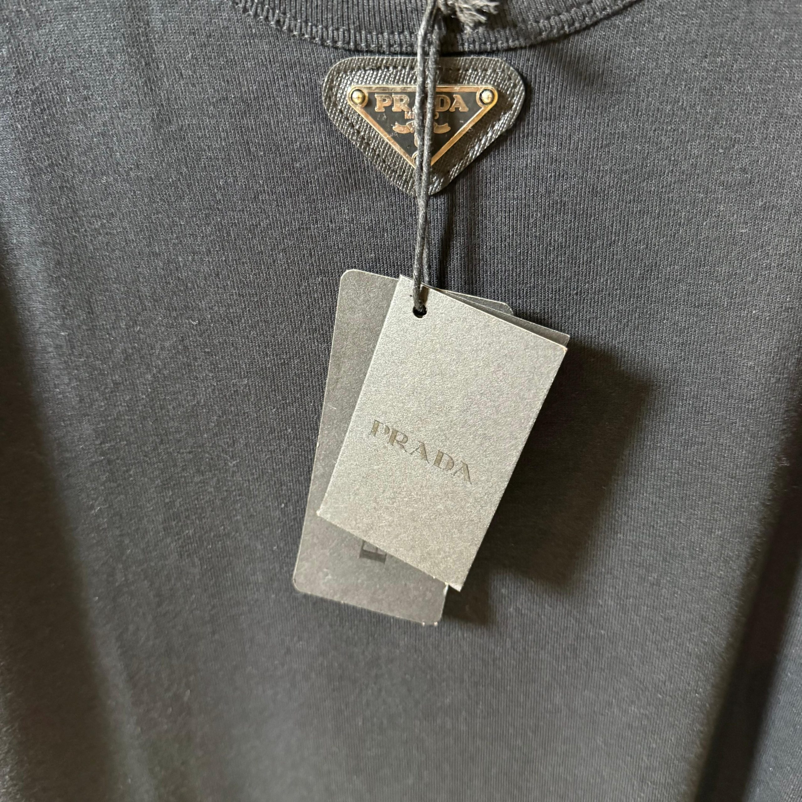 PD Black Tank Top with Triangle Logo - Image 4