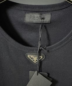 Alternative view of PD Black Tank Top with Triangle Logo
