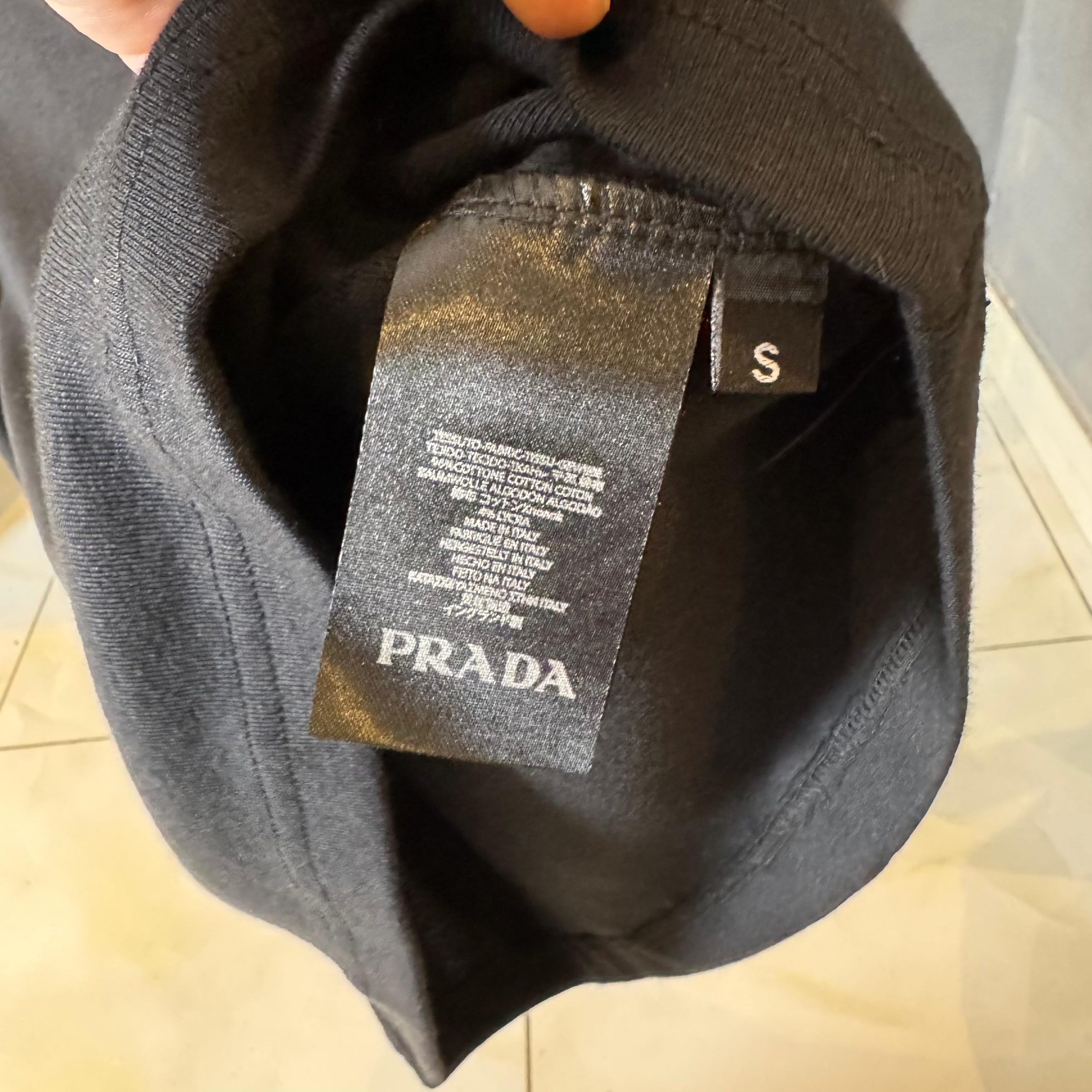 PD Black Tank Top with Triangle Logo - Image 3