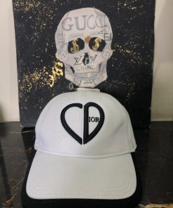 DR White Heart Logo Cap