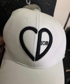 Alternative view of DR White Heart Logo Cap