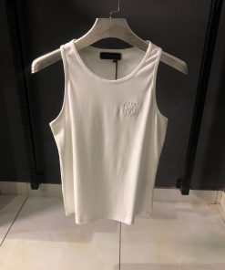 AR Tank Top Embroidered White