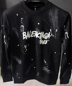 Alternative view of BB Black Logo Paint Splatter Crewneck Sweatshirt