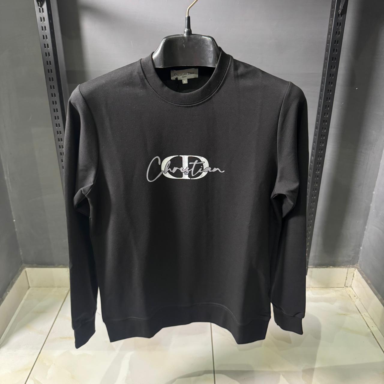 DR Signature Logo Black Sweatshirt