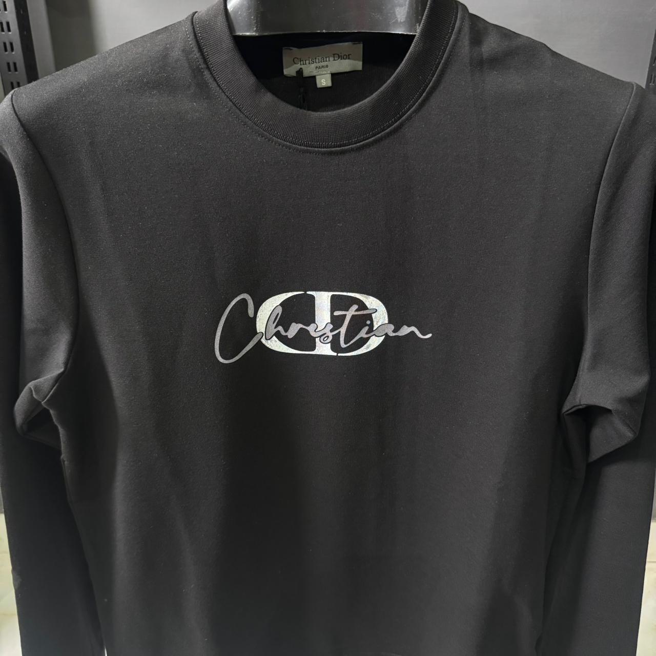 DR Signature Logo Black Sweatshirt - Image 2