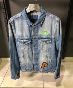 AR Blue Denim Patch Jacket