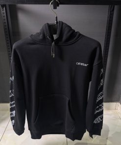 OFFW Scribble Print Hoodie Description