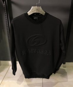 BB Black Embossed Logo Sweatshirt