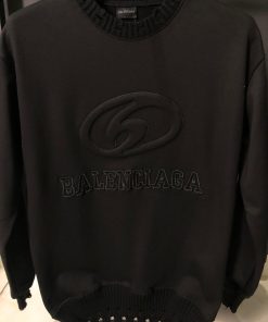 Alternative view of BB Black Embossed Logo Sweatshirt