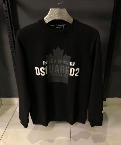 DSQ2 Black Printed Inspired Sweatshirt