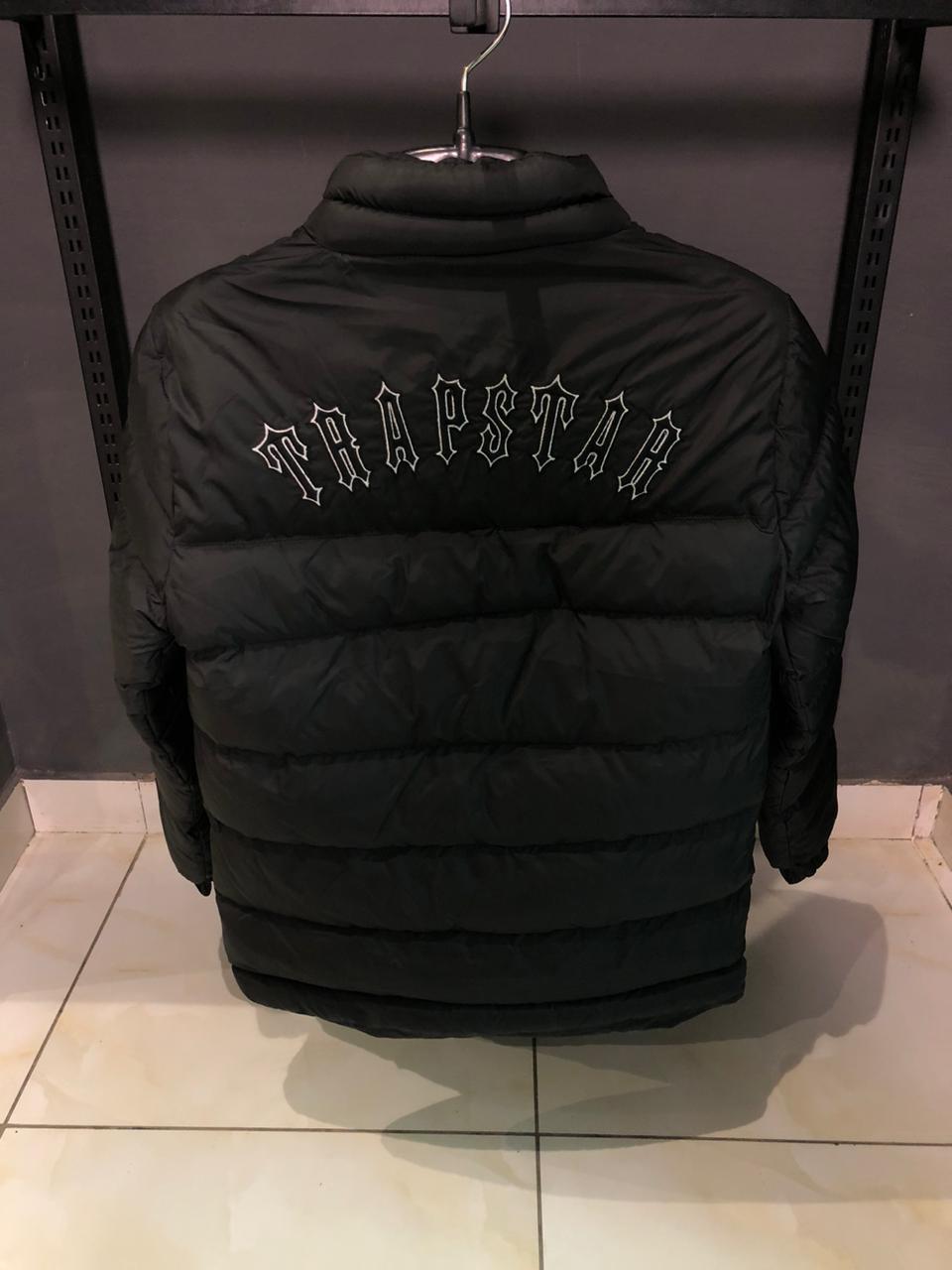 Trapstar Black Puffer Jacket Premium Winter Edition - Image 4
