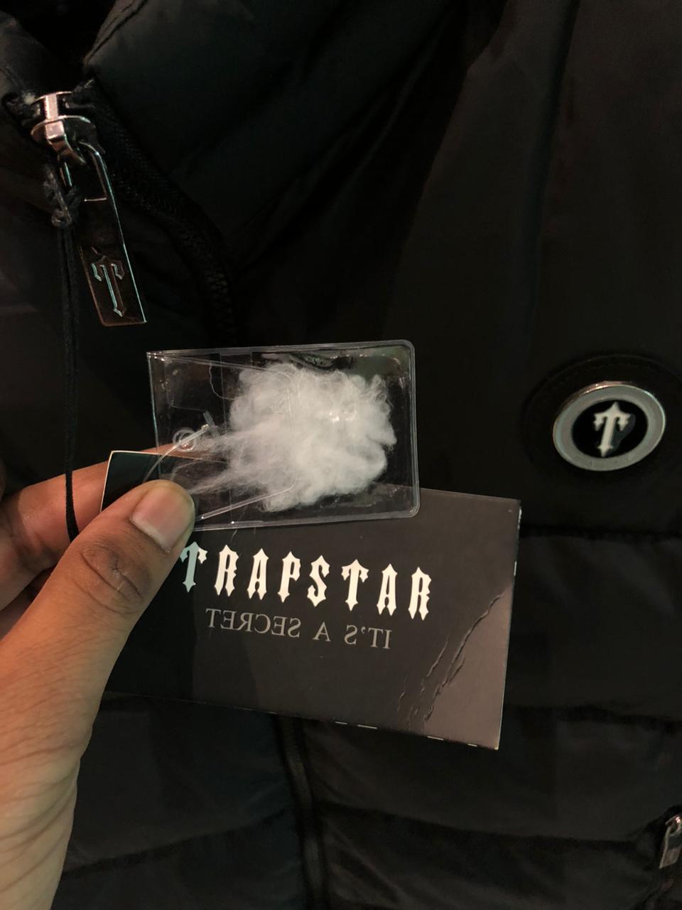 Trapstar Black Puffer Jacket Premium Winter Edition - Image 6