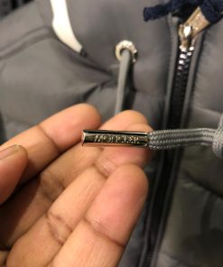 Alternative view of MN Cardamine Puffer Sleeveless Jacket Grey