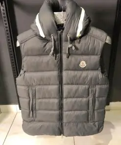 MN Cardamine Puffer Sleeveless Jacket Grey