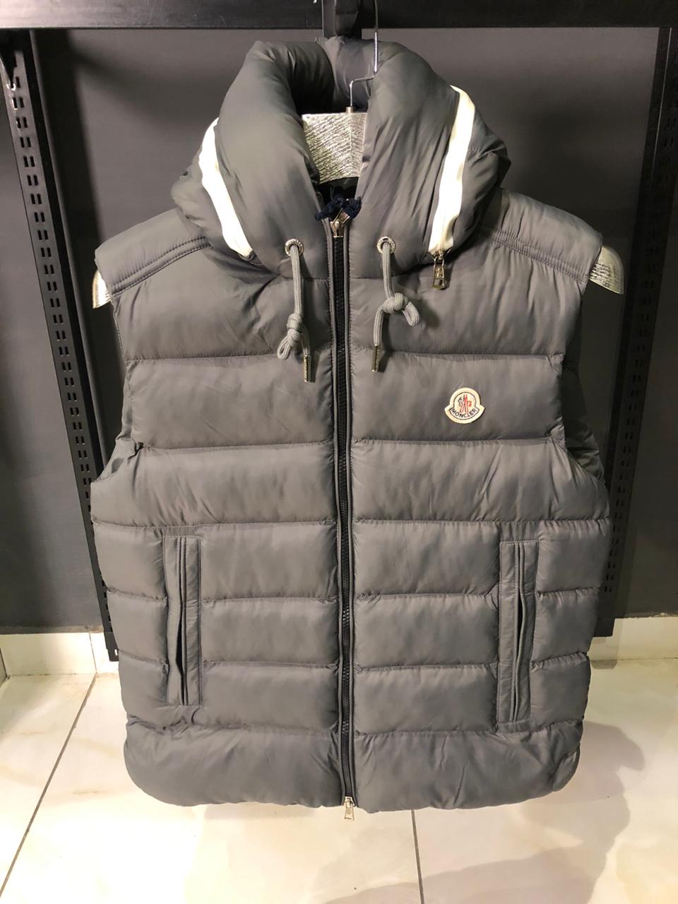 MN Cardamine Puffer Sleeveless Jacket Grey