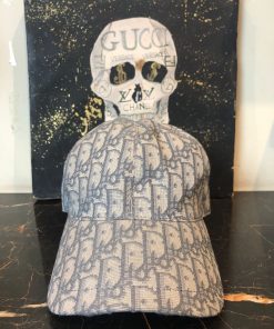 DR Oblique Inspired Jacquard Grey Cap