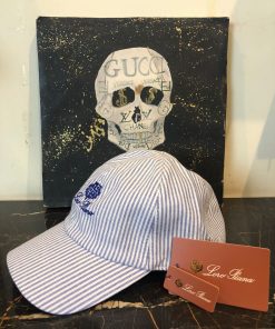 Alternative view of LP Inspired Seersucker Baseball Cap