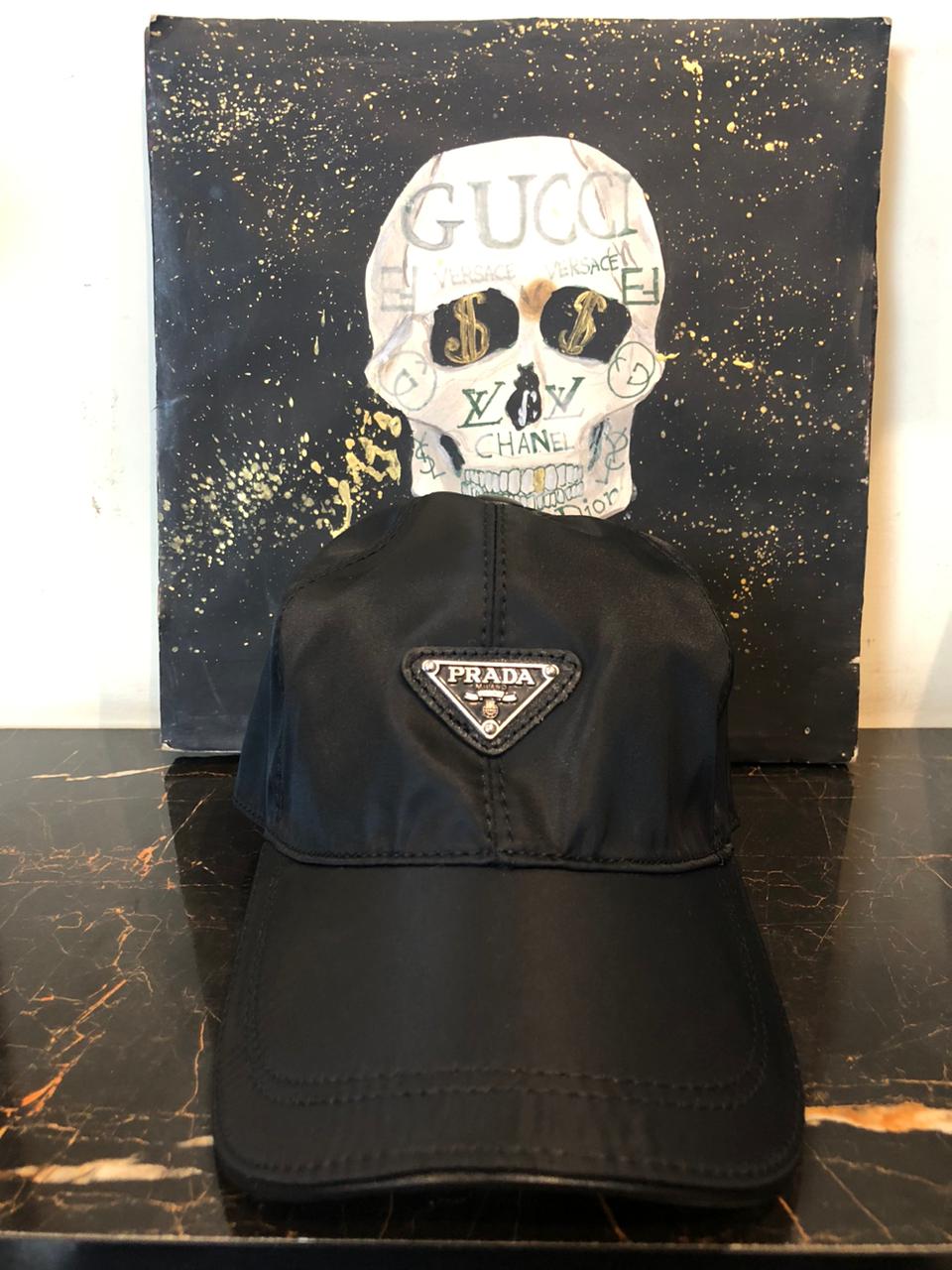 PD Technical Nylon Triangle Logo Black Cap