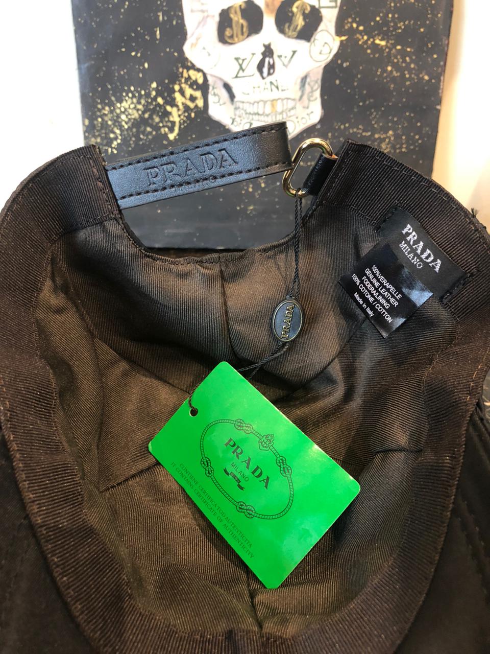 PD Technical Nylon Triangle Logo Black Cap - Image 3