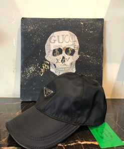 Alternative view of PD Technical Nylon Triangle Logo Black Cap