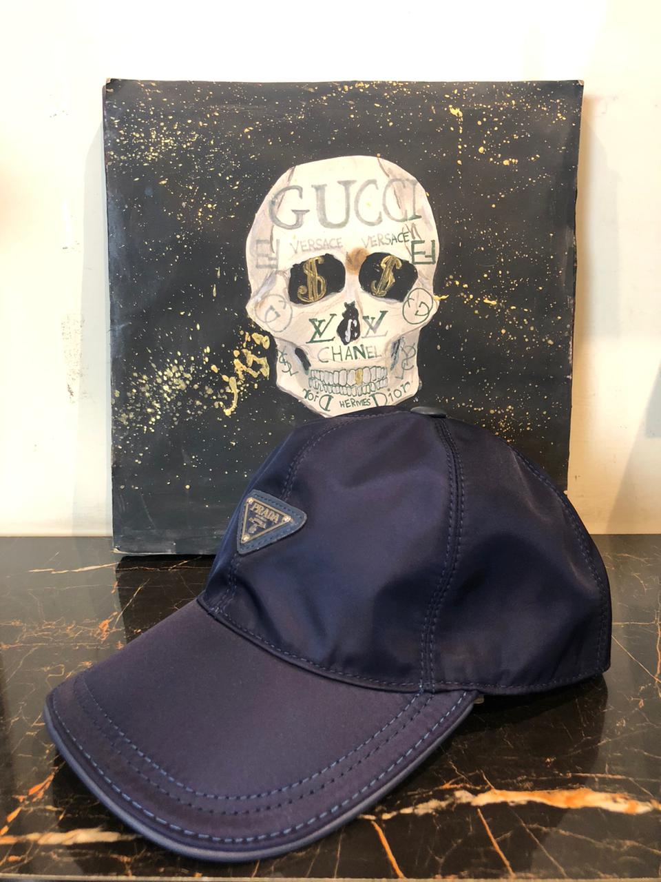 PD Technical Nylon Triangle Logo Blue Cap - Image 2