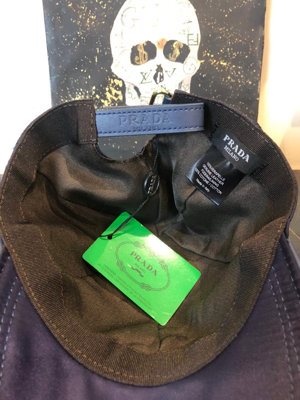 PD Technical Nylon Triangle Logo Blue Cap - Image 3