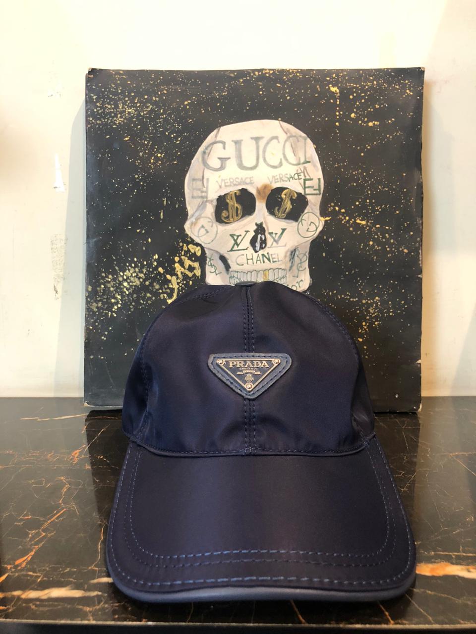 PD Technical Nylon Triangle Logo Blue Cap