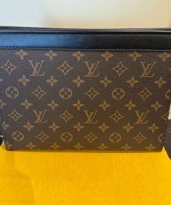 Louis V Toiletry Pouch on Strap Monogram Canvas