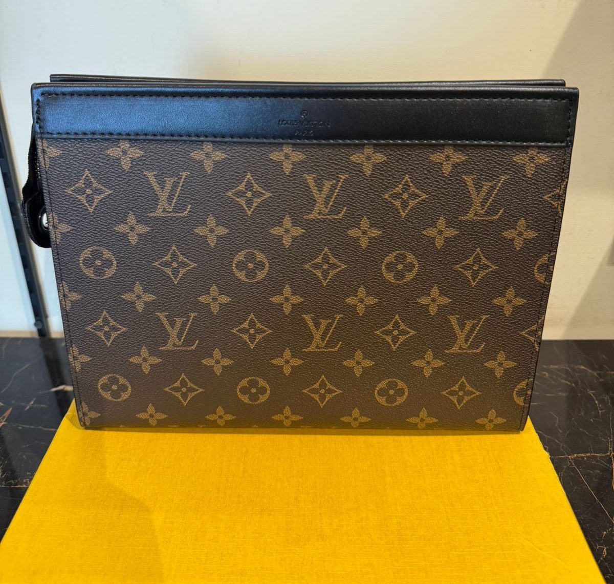 Louis V Toiletry Pouch on Strap Monogram Canvas