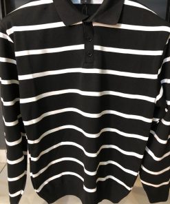 Alternative view of ZR Striped Long Sleeve Polo